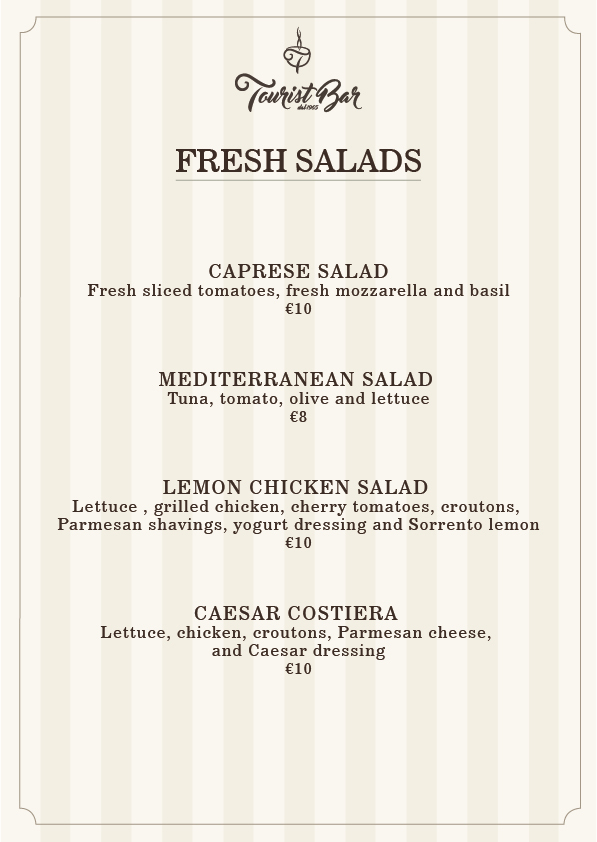 Fresh Salads